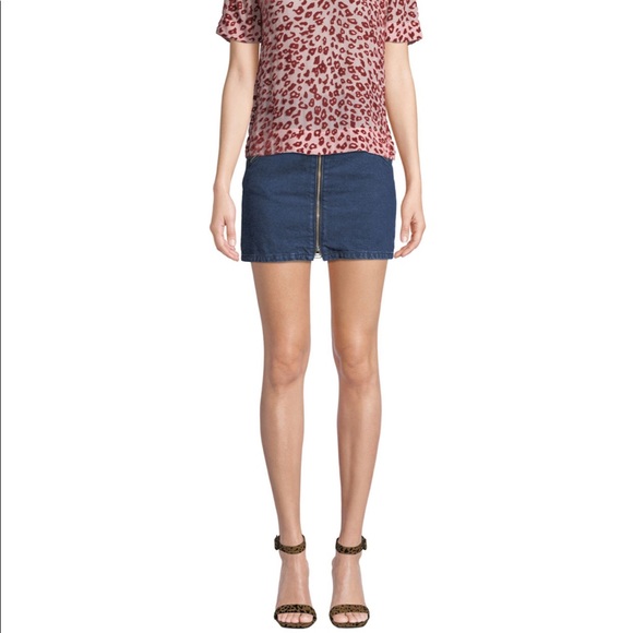 Rag & Bone Denim Mini Skirt NWT Size 27 - Picture 8 of 11